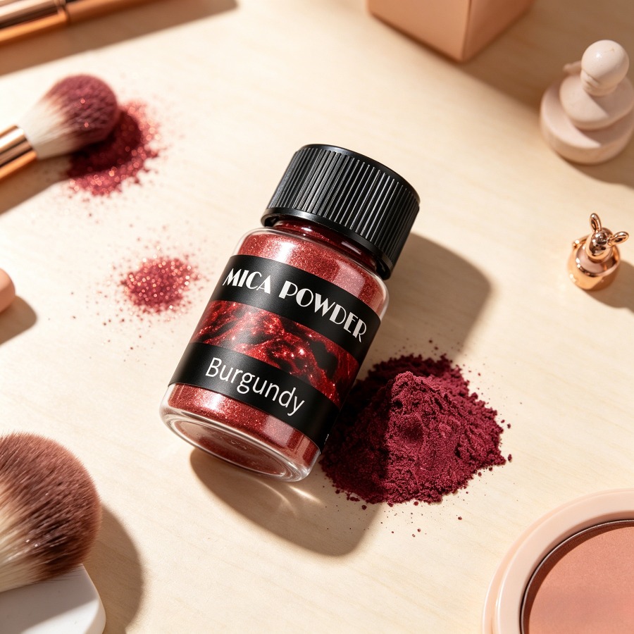 Oxide Pigment Soap - Puder mika w kolorze burgundowym do