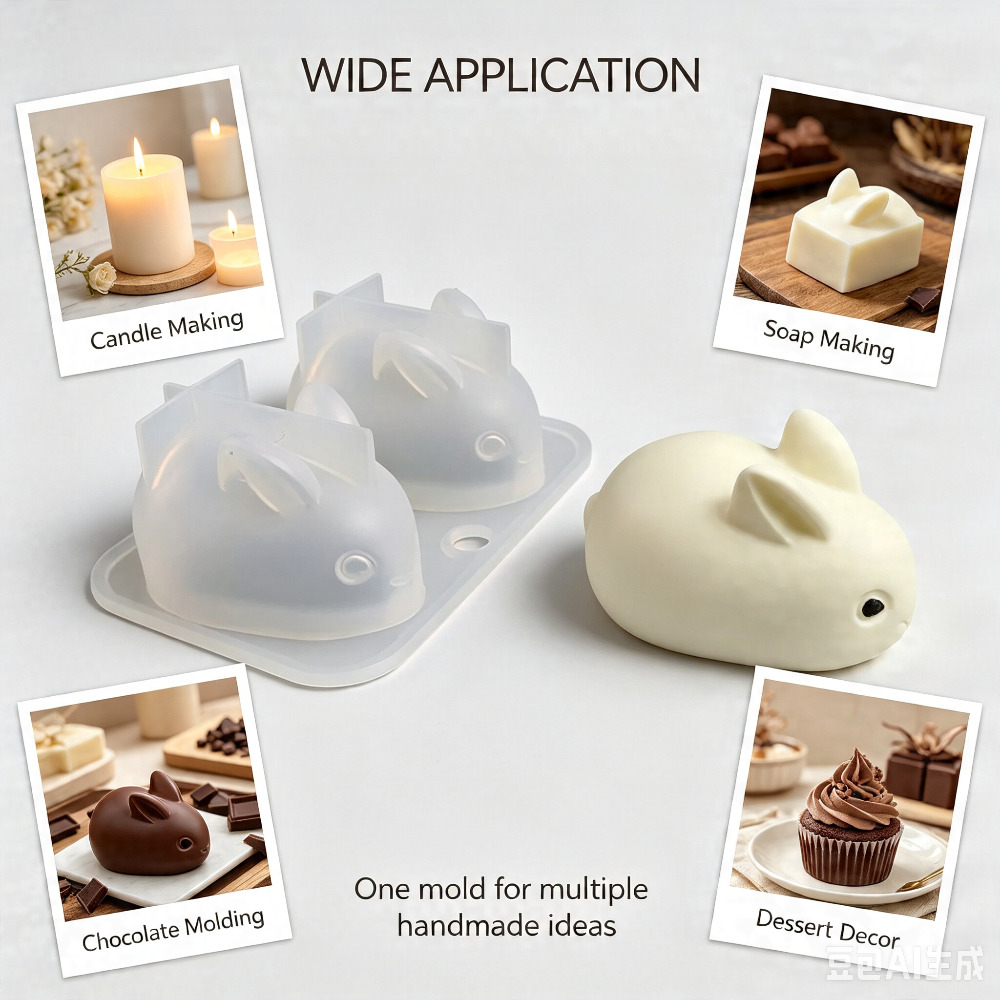 Forma silikonowa 3D Mini Króli – Soap Making Supplies recenzja i cena