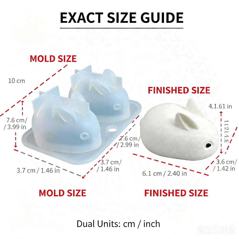 Forma silikonowa 3D Mini Króli – Soap Making Supplies recenzja i cena