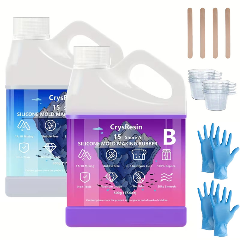 500ml 2 butelki płynnego silik – Soap Making Ins recenzja i cena
