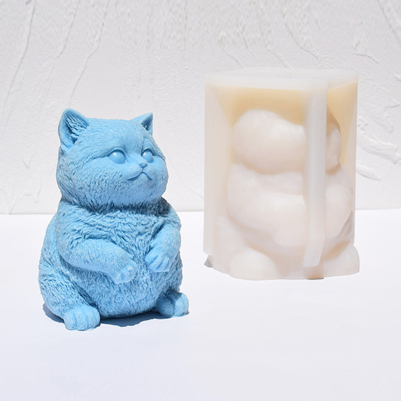 Forma silikonowa 3D na świecę  – Soap Making Animal Fat recenzja i cena