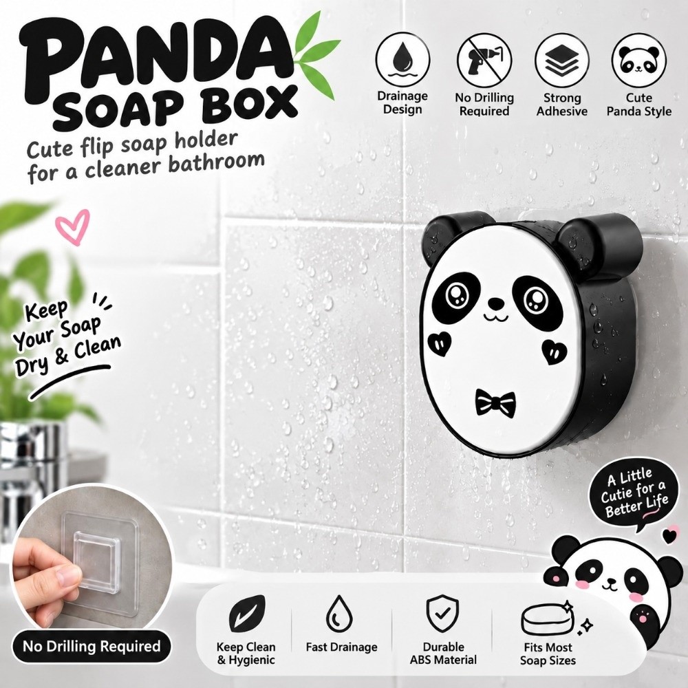 Plastikowa mydelniczka, czarna – Soap Dish Draining recenzja i cena