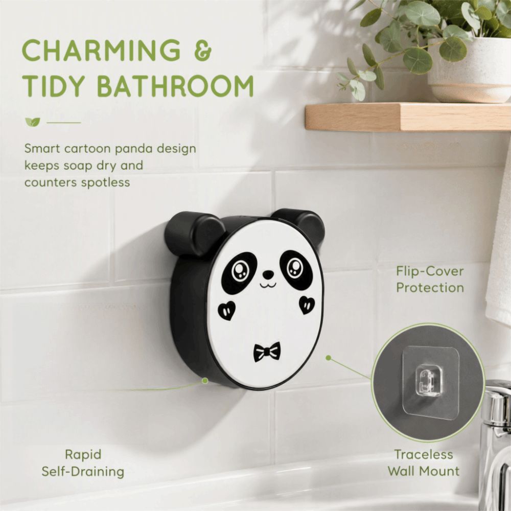 Plastikowa mydelniczka, czarna – Soap Dish Draining recenzja i cena