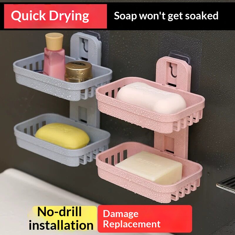 Podwójna półka na mydło montow – Soap Dish Draining recenzja i cena