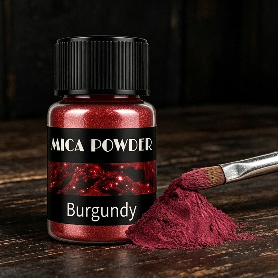 Puder mika w kolorze burgundow – Oxide Pigment Soap recenzja i cena