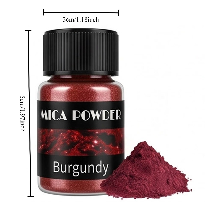 Puder mika w kolorze burgundow – Oxide Pigment Soap recenzja i cena