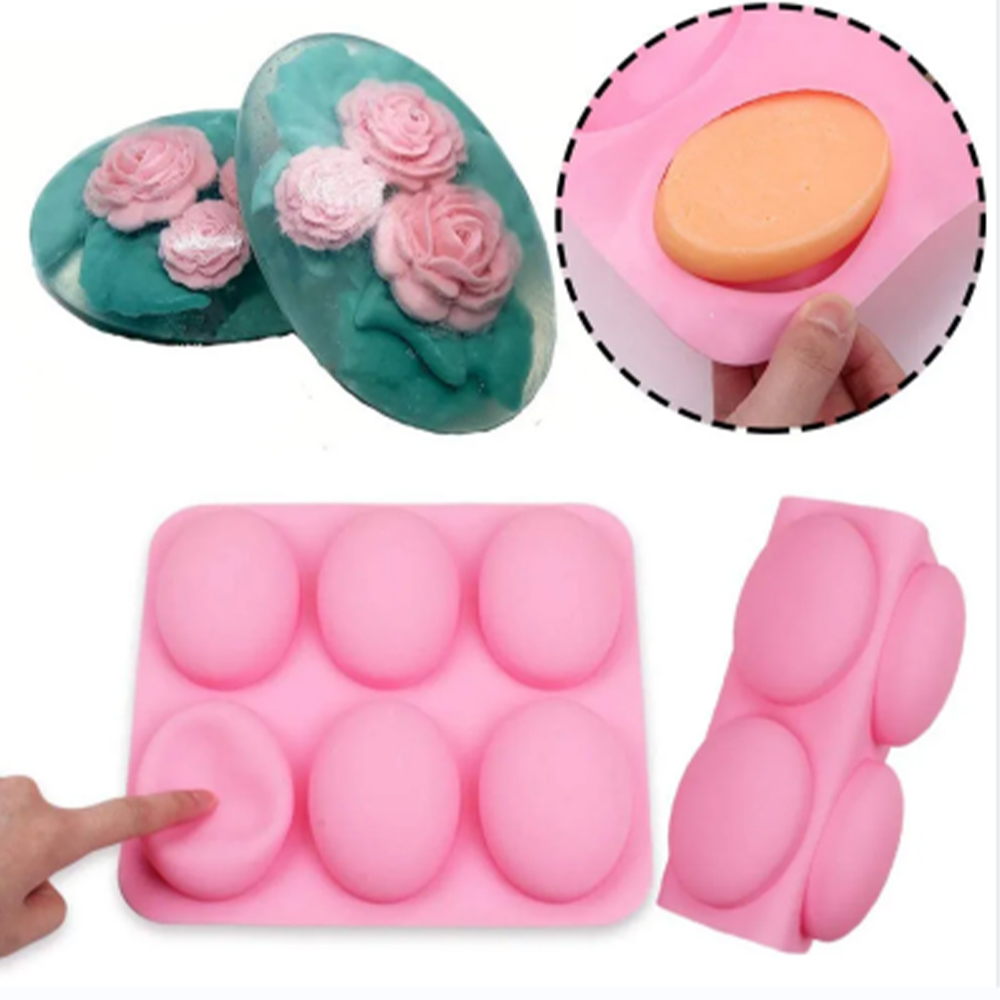 6 wgłębień Wielofunkcyjna owal – Soap Making Kit For Beginners recenzja i cena
