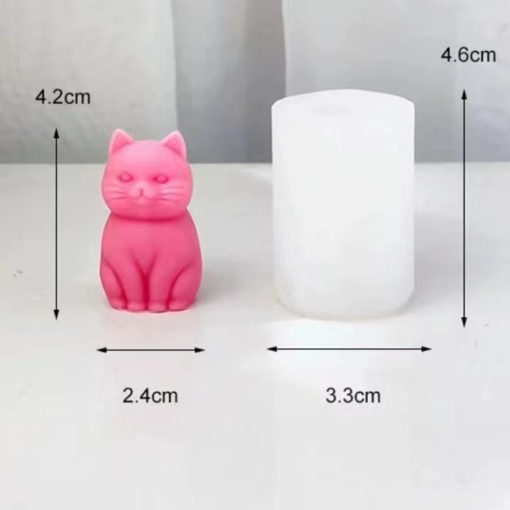 Forma silikonowa 3D na świece  – Soap Making Animal Fat recenzja i cena