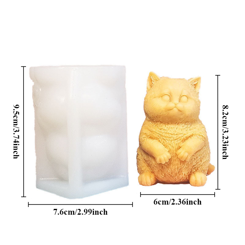 Forma silikonowa DIY do świec  – Soap Making Animal Fat recenzja i cena