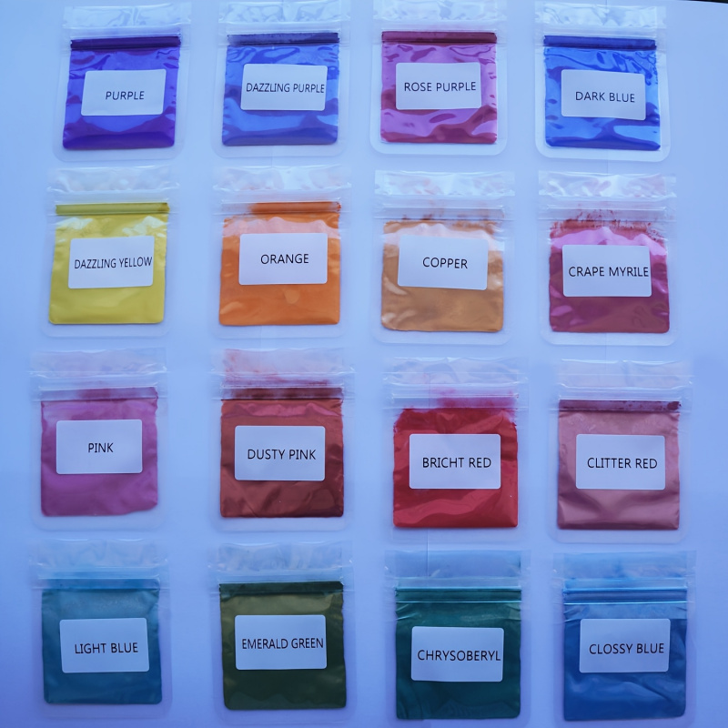 Zestaw 16 kolorowych proszków  – Oxide Pigment Soap recenzja i cena