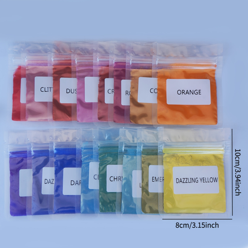 Zestaw 16 kolorowych proszków  – Oxide Pigment Soap recenzja i cena