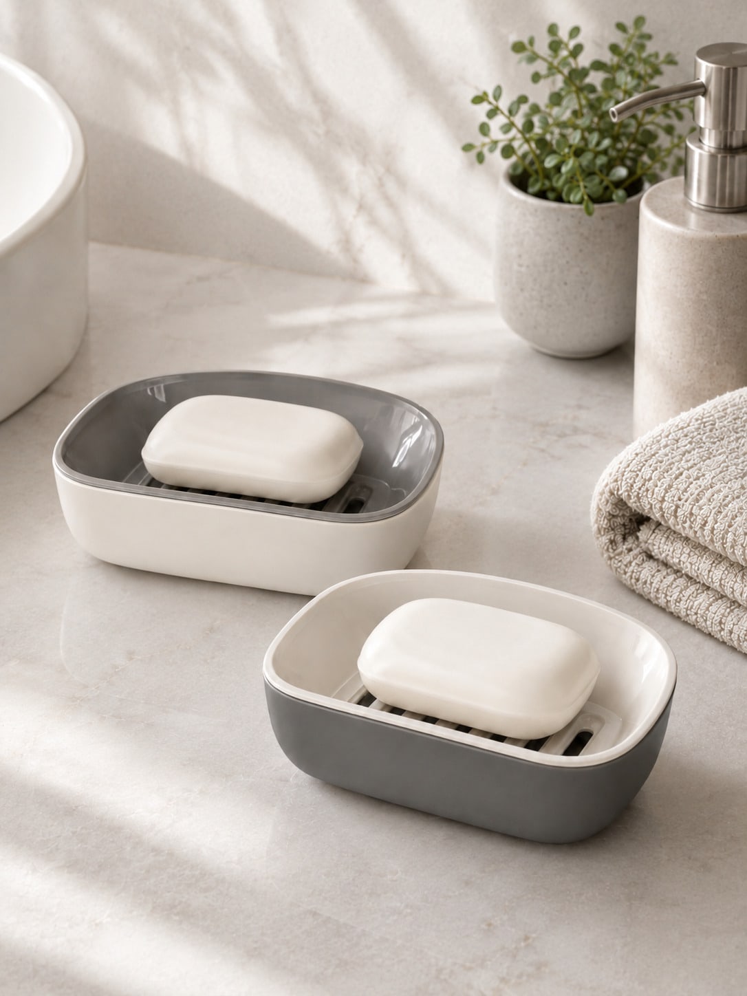 Podwójny uchwyt na mydło, domo – Soap Dish Draining recenzja i cena