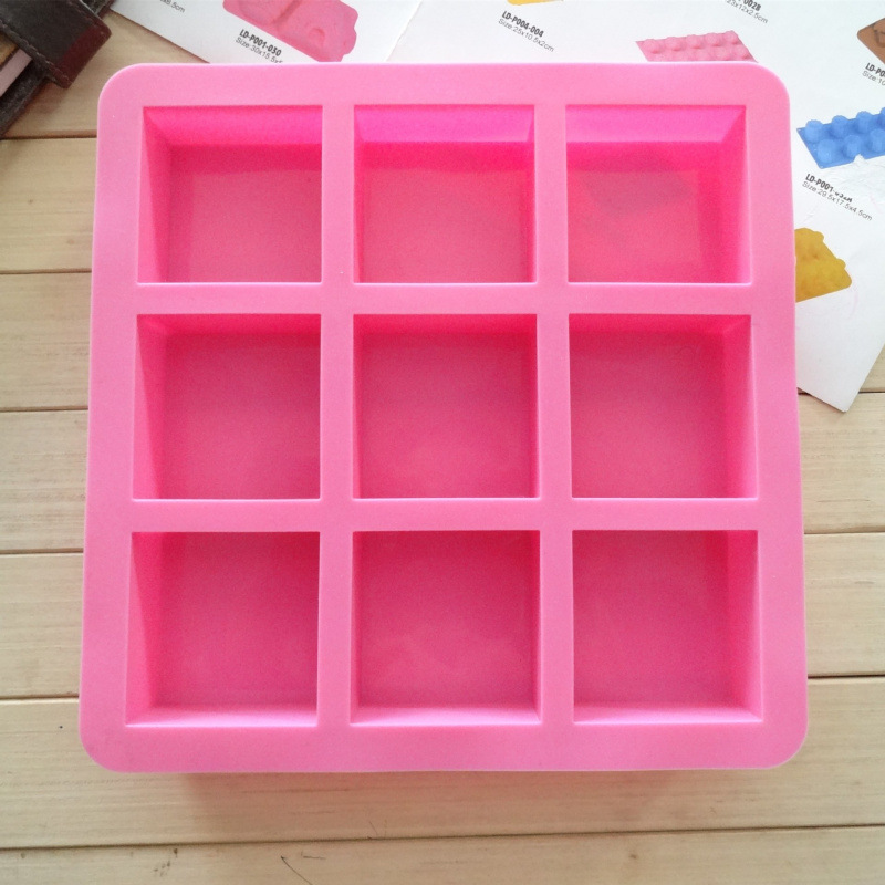 Kwadratowe silikonowe formy do – Soap Making Supplies recenzja i cena